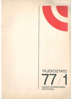  - Tájékoztató 77/1,  1977 antikvár könyv