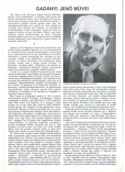 Csaplár Ferenc - Gadányi Jenő művei,  2004 antikvár könyv