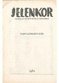 Pákolitz István - Jelenkor Irodalmi és Művészeti folyóirat - Tartalomjegyzék