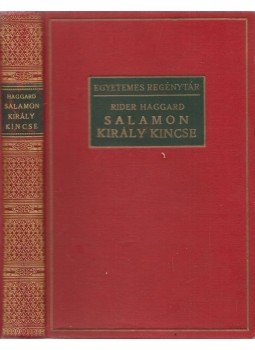 Haggard, H. Rider - Salamon király kincse Haggard, H. Rider - Salamon király kincse, Budapest 0 antikvár könyv