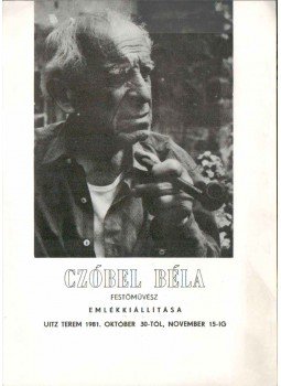 Kratochwill Mimi - Czóbel Béla festőművész emlékkiállítása,  1981 antikvár könyv