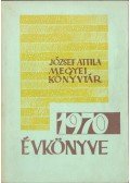 Horváth Géza - József Attila Megyei Könyvtár évkönyve 1970