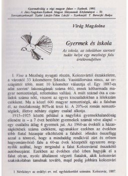 Virág Magdolna - Gyermek és iskola (dedikált), Szolnok 1995 antikvár könyv