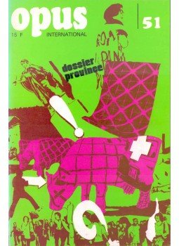  - Opus International No. 51 - Juin-Juillet 1974,  1974 antikvár könyv