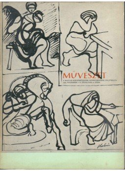 Pogány Ö. Gábor - Művészet 1965. november VI. évf. 11. szám,  1965 antikvár könyv