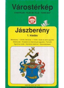  - Várostérkép - Jászberény, Budapest 0 antikvár könyv