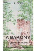  - A Bakony turistatérképe (nyugati rész)