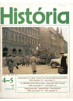 Glatz Ferenc - História 1989/4-5 Glatz Ferenc - História 1989/4-5, Budapest 1989 antikvár könyv