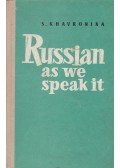 Havronyina, Sz. - Russian as we speak it