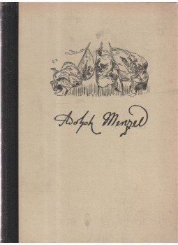 Scheffler, Karl - Adolph Menzel, Berlin 1938 antikvár könyv