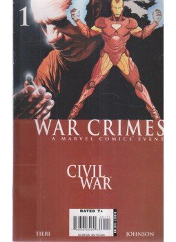 Tieri, Frank, Johnson, Staz - Civil War: War Crimes No. 1. Tieri, Frank, Johnson, Staz - Civil War: War Crimes No. 1., 2007 antikvár könyv
