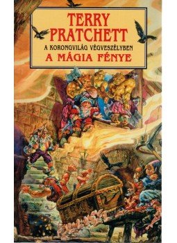 Terry Pratchett - A mágia fénye Terry Pratchett - A mágia fénye, Budapest 1998 antikvár könyv