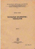 Lőrincz Andor - Textilipari kolorisztikai vizsgálatok