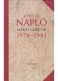 Márai Sándor - A teljes napló 1978-1981