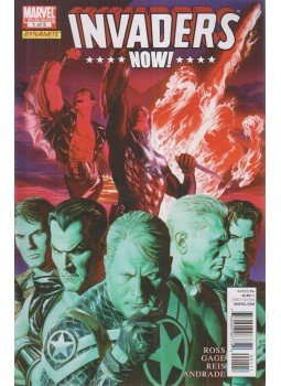 Alex Ross, Christos Cage, Caio Reis - Invaders Now! No. 1. Alex Ross, Christos Cage, Caio Reis - Invaders Now! No. 1., 2010 antikvár könyv