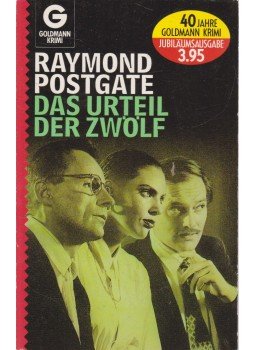 POSTGATE, RAYMOND - Das Urteil der Zwölf,  0 antikvár könyv