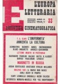 Vigorelli, Giancarlo - L'Europa Letteraria 1965/33