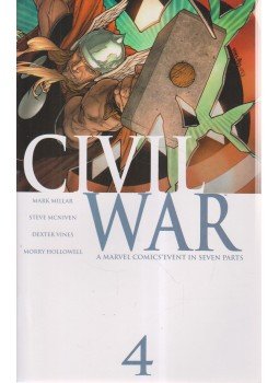 Millar, Mark, McNiven, Steve - Civil War 4. Millar, Mark, McNiven, Steve - Civil War 4., 2006 antikvár könyv