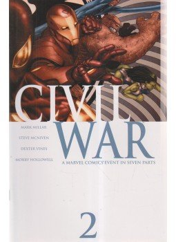 Millar, Mark, McNiven, Steve - Civil War 2. Millar, Mark, McNiven, Steve - Civil War 2., 2006 antikvár könyv