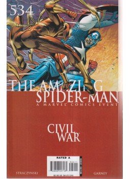 Straczynski, Michael J., Garney, Ron - The Amazing Spider-Man No. 534 Straczynski, Michael J., Garney, Ron - The Amazing Spider-Man No. 534, 2006 antikvár könyv