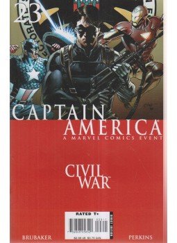 Brubaker, Ed, Perkins, Mike - Captain America No. 23. Brubaker, Ed, Perkins, Mike - Captain America No. 23., 2006 antikvár könyv