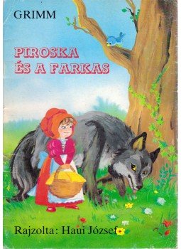 Grimm - Piroska és a farkas, Budapest 1986 antikvár könyv