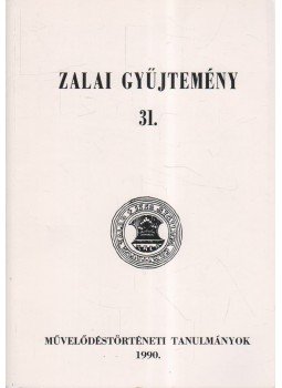 Turbuly Éva - Zalai gyűjtemény 31., Zalaegerszeg 1990 antikvár könyv
