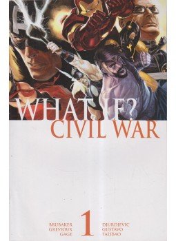 Brubaker, Ed, Grevioux, Kevin, Christos Cage - What if? Civil War No. 1. Brubaker, Ed, Grevioux, Kevin, Christos Cage - What if? Civil War No. 1., 2008 antikvár könyv