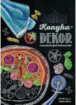  - Konyhadekor-színezhető fali dekoráció, null 2017 antikvár könyv