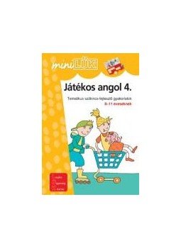  - LDI-304 JÁTÉKOS ANGOL 4. 8-11 ÉVESEKNEK /MINI-LÜK/, null 0 antikvár könyv