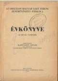 Kapitánffy István - Az Országos Magyar Liszt Ferenc Zeneművészeti Főiskola évkönyve az 1947/48-i tanévről