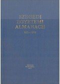 Márta Ferenc,Tóth Károly Dr. - Szegedi egyetemi almanach 1921-1970