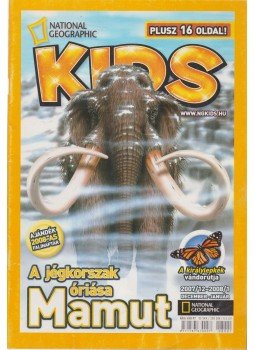 Bordás Veronika - National Geographic Kids 2007/12-2008/1 december-január, Budapest 2007 antikvár könyv