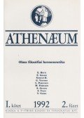 Bacsó Béla - Athenaeum 1992 I/2