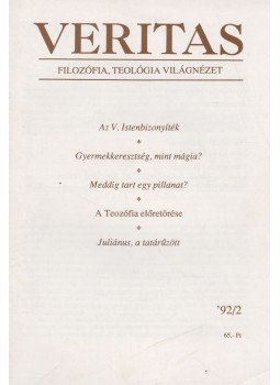 Takács János - Veritas 1992/2 Takács János - Veritas 1992/2, Budapest 1992 antikvár könyv