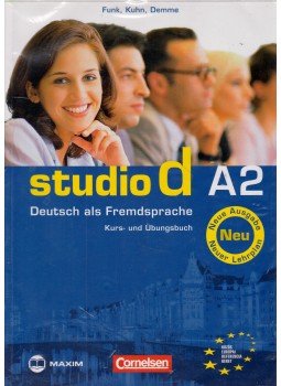Hermann Funk, Christina Kuhn, Silke Demme - Studio D A2 - Deutsch als Fremdsprache, Szeged 0 antikvár könyv