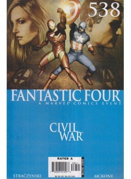 Straczynski, Michael J., Mike McKone - Fantastic Four No. 538. Straczynski, Michael J., Mike McKone - Fantastic Four No. 538., 2006 antikvár könyv