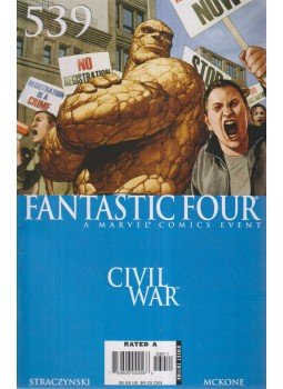 Straczynski, Michael J., Mike McKone - Fantastic Four No. 539. Straczynski, Michael J., Mike McKone - Fantastic Four No. 539., 2006 antikvár könyv