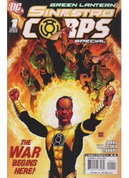 Johns, Geoff, Van Sciver, Ethan - Green Lantern Sinistro Corps Special 1. Johns, Geoff, Van Sciver, Ethan - Green Lantern Sinistro Corps Special 1., 2007 antikvár könyv
