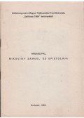 Hrenkó Pál - Mikoviny Sámul és epistolája