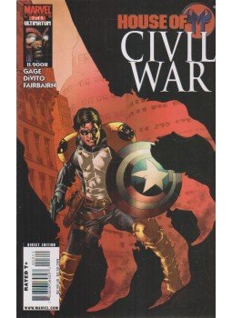 Gage, Christos N., Divito, Andrea - Civil War: House of M No. 3. Gage, Christos N., Divito, Andrea - Civil War: House of M No. 3., 2009 antikvár könyv