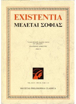Szabó Árpád - Existentia Vol. III-IV / 1993-94 / Fasc. 1-4, Budapest 0 antikvár könyv