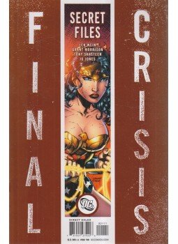 Wein, Len, Morrison, Grant, Tony Shasteen - Final Crisis: Secret Files 1. Wein, Len, Morrison, Grant, Tony Shasteen - Final Crisis: Secret Files 1., 2009 antikvár könyv