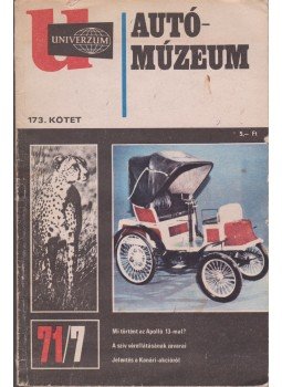 Surányi Éva - Autómúzeum 71/7 Surányi Éva - Autómúzeum 71/7, Budapest 1971 antikvár könyv
