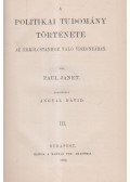 Paul Janet - A politikai tudomány története