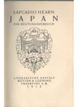 Hearn, Lafcadio - Japan Hearn, Lafcadio - Japan, 1912 antikvár könyv
