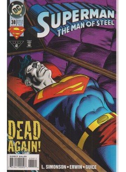 Simonson, Louise - Superman: The Man of Steel 38.,  1994 antikvár könyv