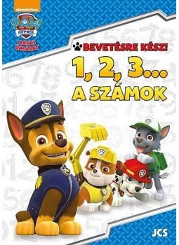  - Mancs őrjárat - Tanulj játszva a kutyikkal! - 1, 2, 3... - A számok, null 2017 antikvár könyv