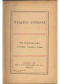 Dosztojevszkij, Fjodor Mihajlovics - Szegény emberek