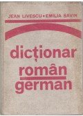 Iean Livescu,Emilia Savin - Dictionar roman-german
